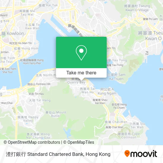 渣打銀行 Standard Chartered Bank map