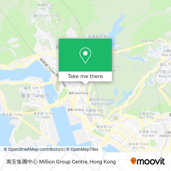 萬安集團中心 Million Group Centre map