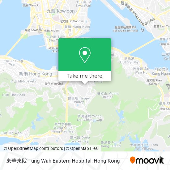 東華東院 Tung Wah Eastern Hospital map