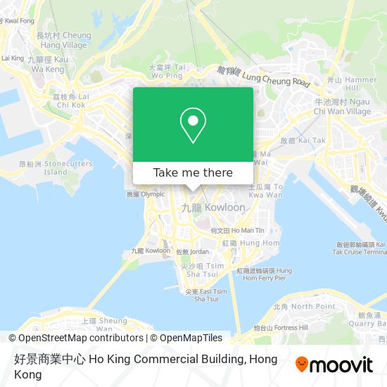 好景商業中心 Ho King Commercial Building map