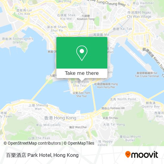 百樂酒店 Park Hotel map