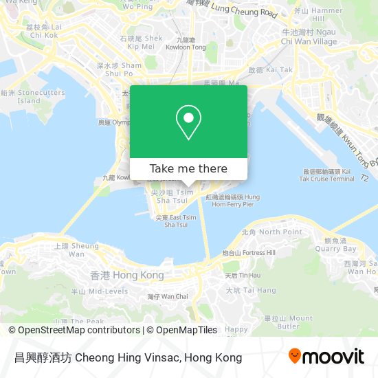 昌興醇酒坊 Cheong Hing Vinsac map