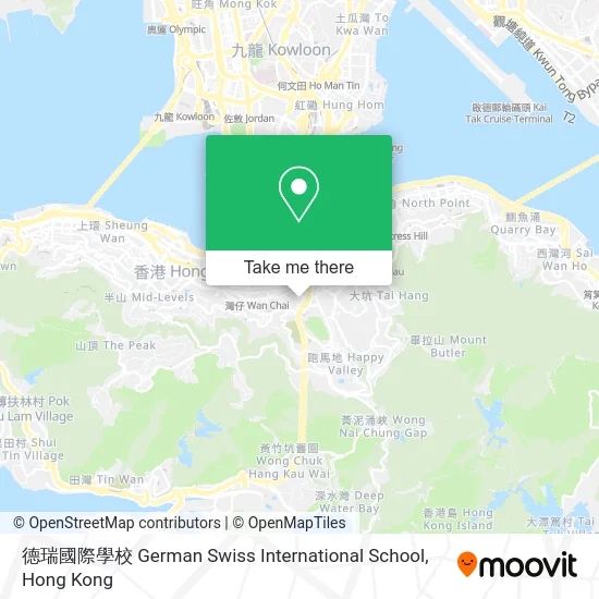 德瑞國際學校 German Swiss International School map