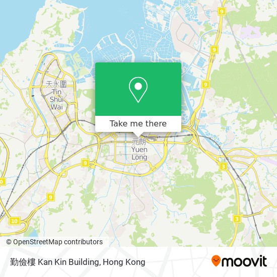 勤儉樓 Kan Kin Building map