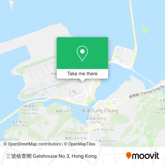 三號檢查閘 Gatehouse No.3 map