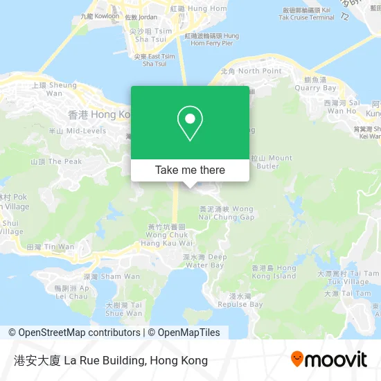 港安大廈 La Rue Building map