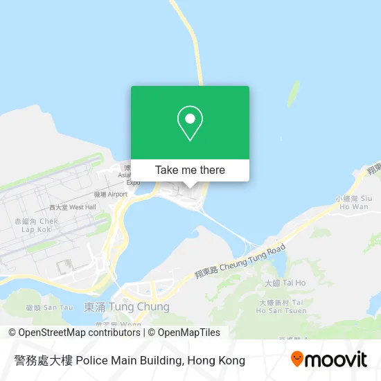 警務處大樓 Police Main Building地圖