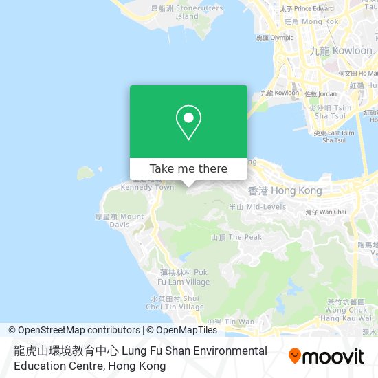 龍虎山環境教育中心 Lung Fu Shan Environmental Education Centre map