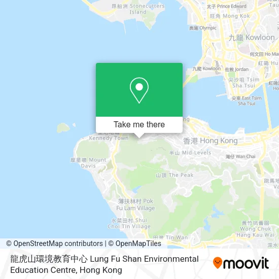 龍虎山環境教育中心 Lung Fu Shan Environmental Education Centre地圖