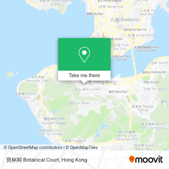寶林閣 Botaincal Court地圖