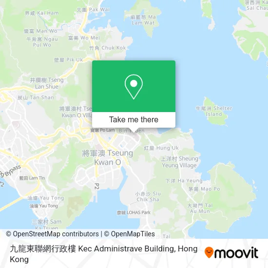九龍東聯網行政樓 Kec Administrave Building map