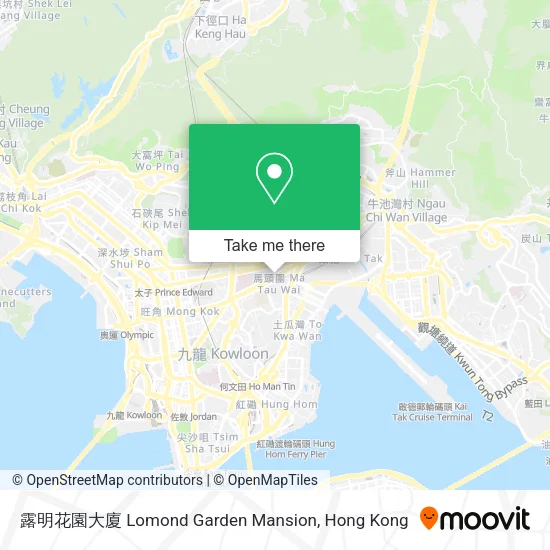 露明花園大廈 Lomond Garden Mansion map
