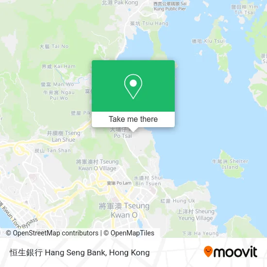 恒生銀行 Hang Seng Bank地圖