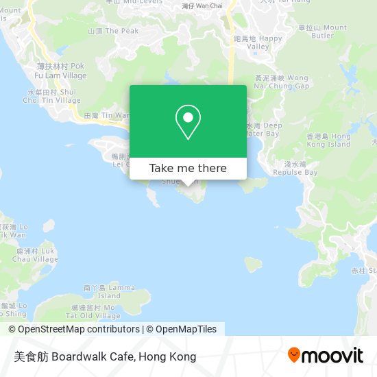 美食舫 Boardwalk Cafe map