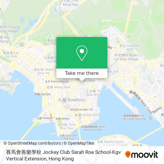 賽馬會善樂學校 Jockey Club Sarah Roe School-Kgv Vertical Extension地圖