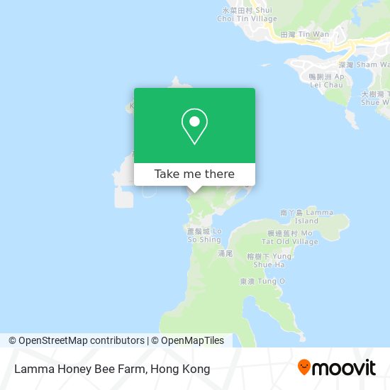 Lamma Honey Bee Farm map