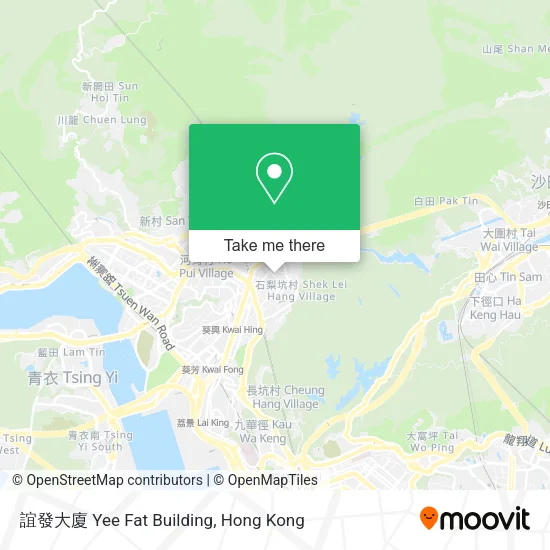誼發大廈 Yee Fat Building map