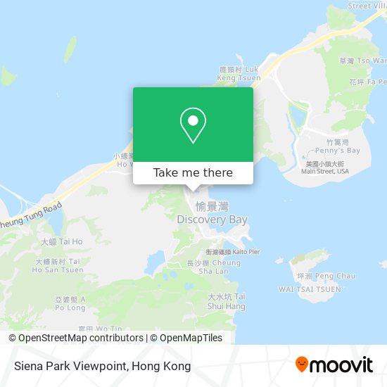 Siena Park Viewpoint地圖