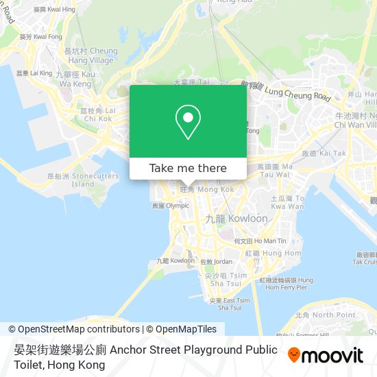 晏架街遊樂場公廁 Anchor Street Playground Public Toilet map