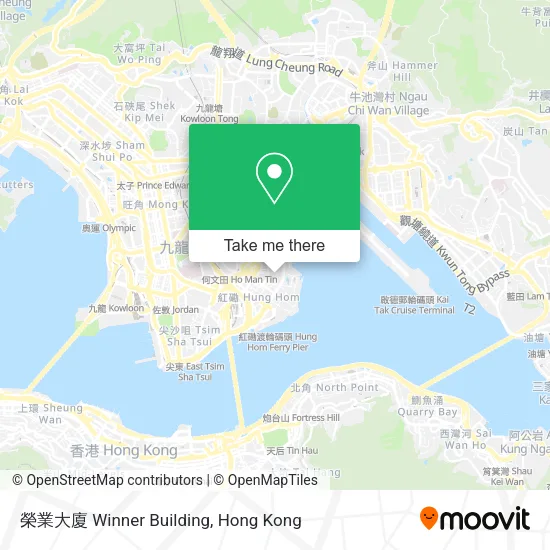 榮業大廈 Winner Building地圖