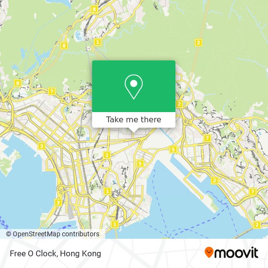 Free O Clock map