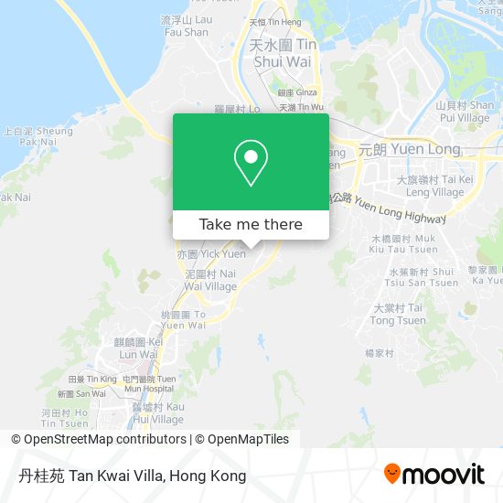 丹桂苑 Tan Kwai Villa map
