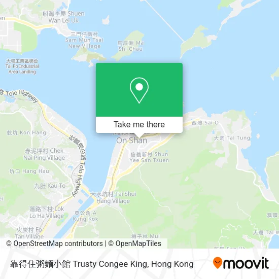 靠得住粥麵小館 Trusty Congee King地圖