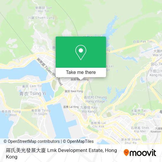 羅氏美光發展大廈 Lmk Development Estate map