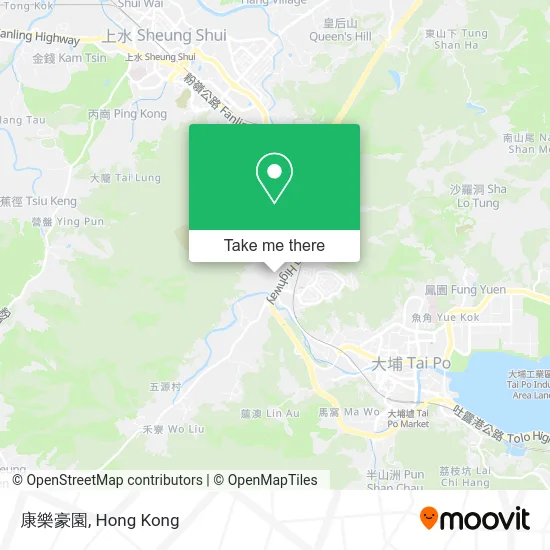 康樂豪園 map