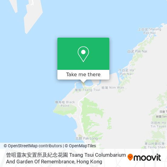 How to get to 屯門曾咀靈灰安置所Tsang Tsui Columbarium, Tuen Mun in 屯門Tuen Mun by Bus or Subway | Moovit
