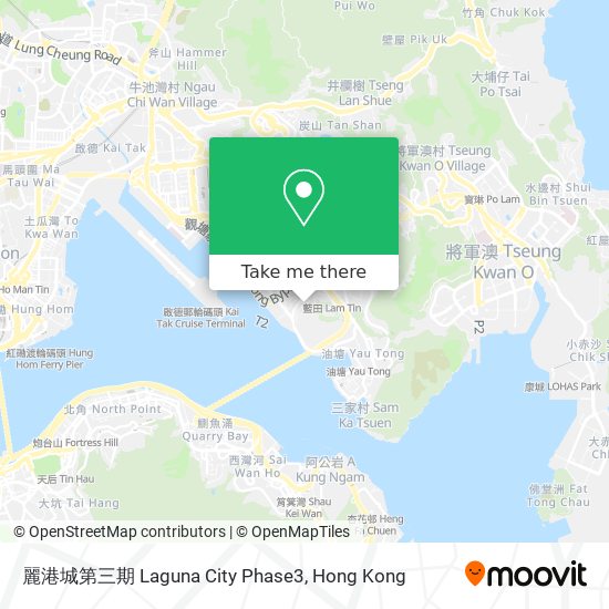 麗港城第三期 Laguna City Phase3 map