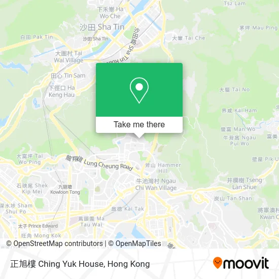 正旭樓 Ching Yuk House map