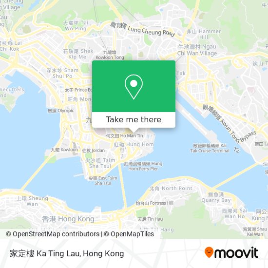 家定樓 Ka Ting Lau map