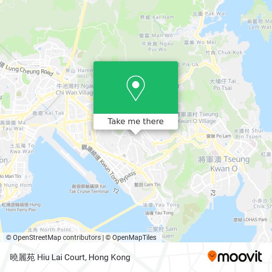 曉麗苑 Hiu Lai Court map