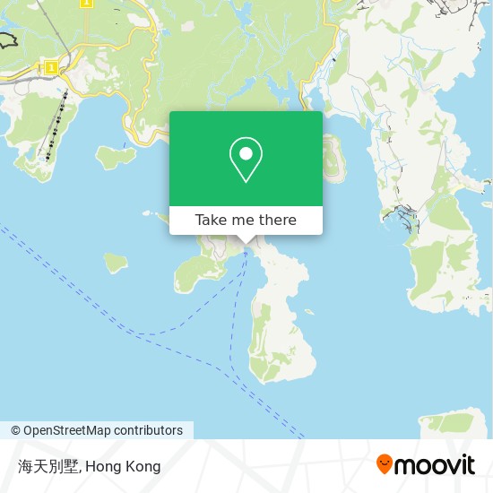 海天別墅 map