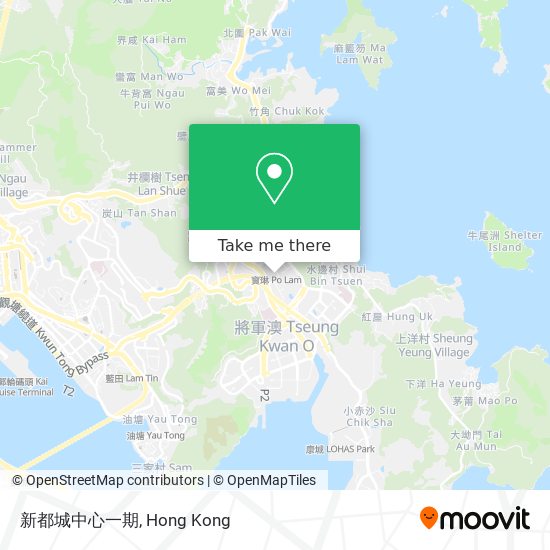 新都城中心一期 map
