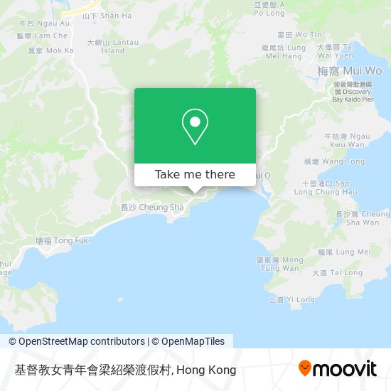 基督教女青年會梁紹榮渡假村 map