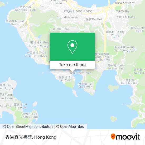 香港真光書院 map