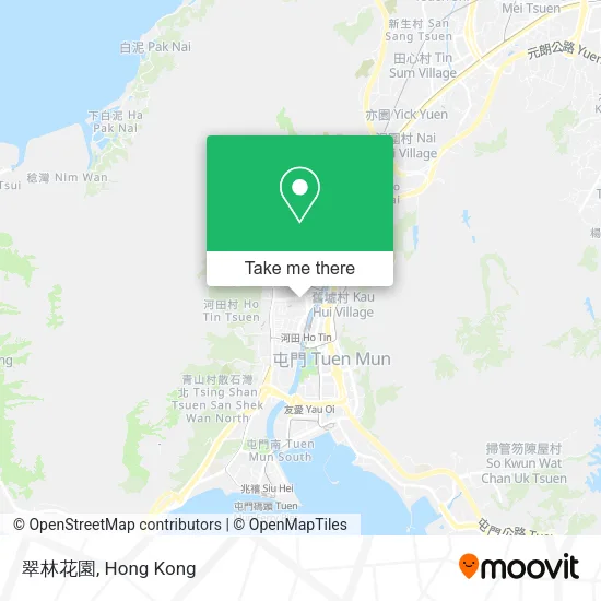 翠林花園地圖