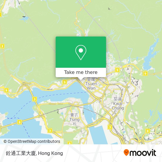 銓通工業大廈 map