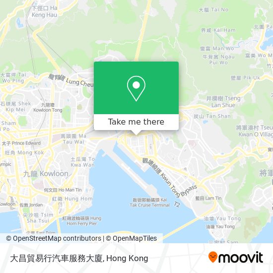 大昌貿易行汽車服務大廈 map