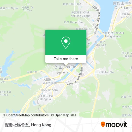 瀝源社區會堂 map