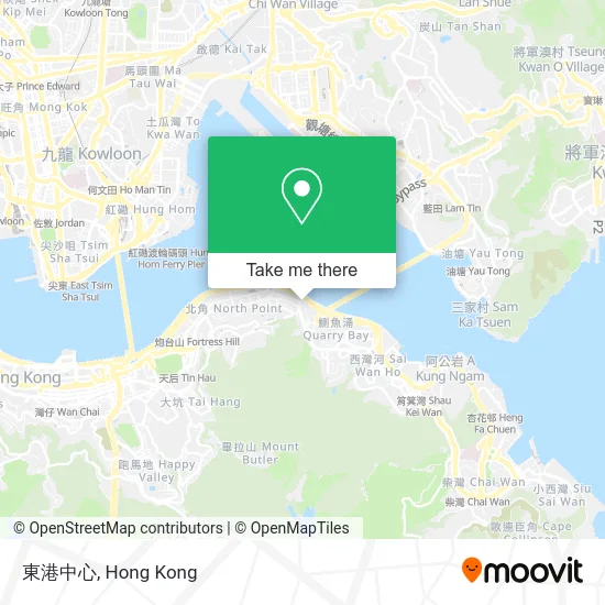 東港中心 map