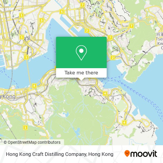 Hong Kong Craft Distilling Company map