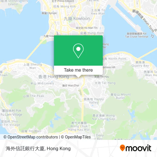 海外信託銀行大廈地圖