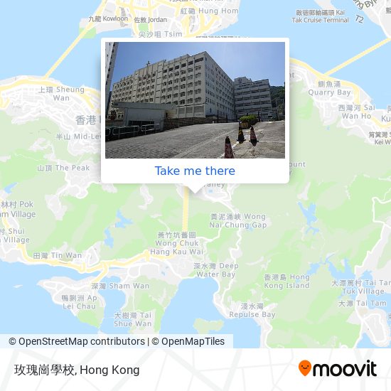 玫瑰崗學校地圖