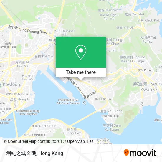 創紀之城 2 期地圖