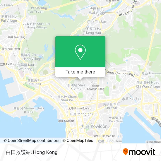 白田救護站 map