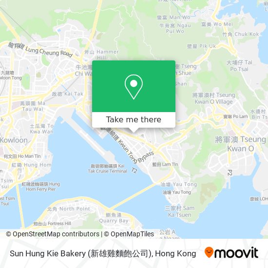 Sun Hung Kie Bakery (新雄雞麵飽公司) map
