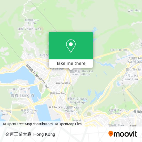 金運工業大廈 map